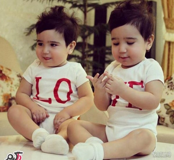  عکس دختر دوقلو خوشگل