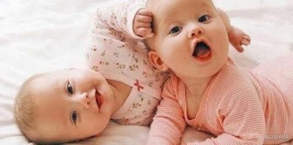  عکس دختر دوقلو خوشگل