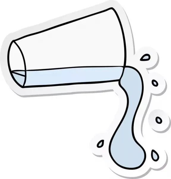  عکس لیوان آب برای نقاشی