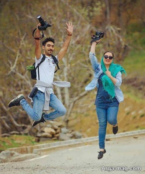  ژست عکس خواهر برادری کودکانه