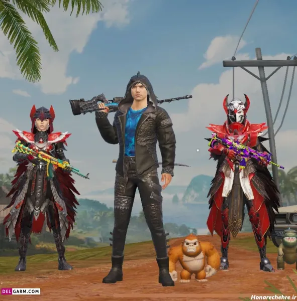 عکس آواتار پابجی با کیفیت برای پروفایل