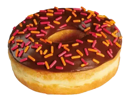 عکس دونات های شیرین و رنگارنگ