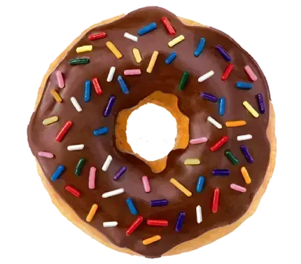  عکس دونات های شیرین و رنگارنگ