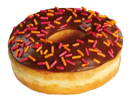 عکس دونات شکلاتی