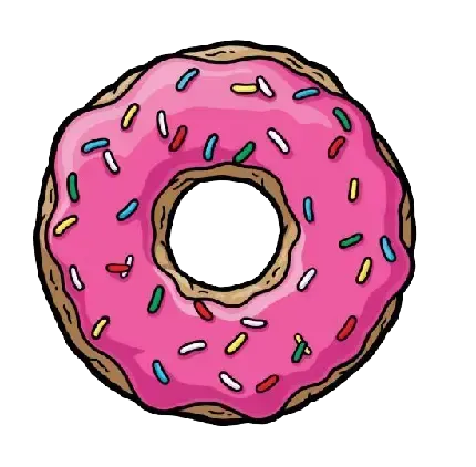  عکس دونات شکلاتی