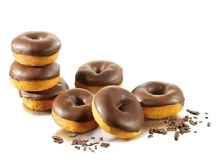  عکس دونات شکلاتی