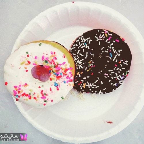عکس دونات واقعی