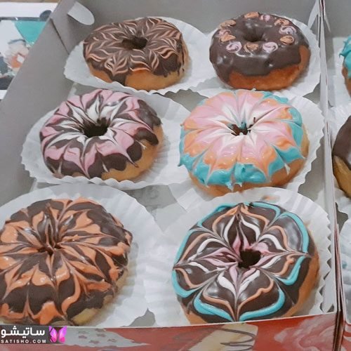 عکس دونات واقعی