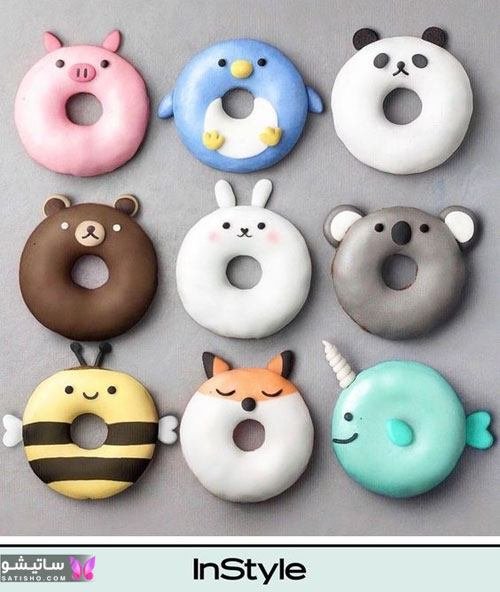 عکس دونات واقعی