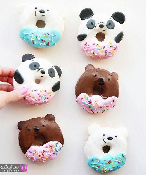 عکس دونات واقعی