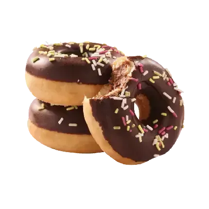  عکس پیراشکی خوشمزه با سس کاکائو