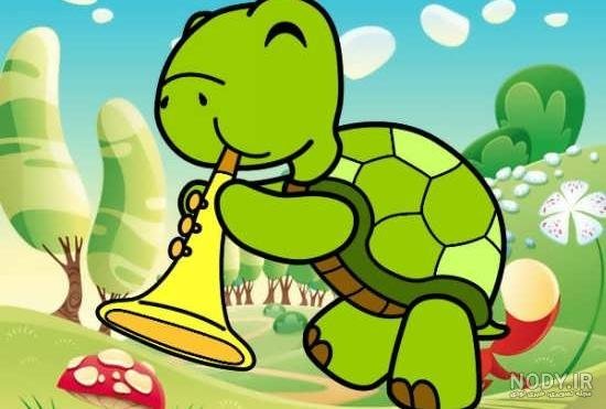 عکس لاک پشت کارتونی