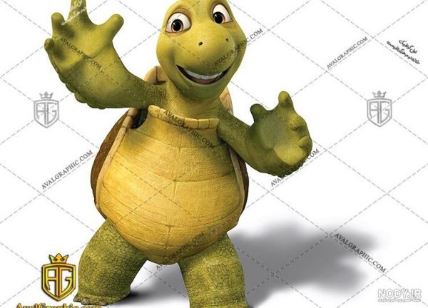  عکس لاک پشت کارتونی