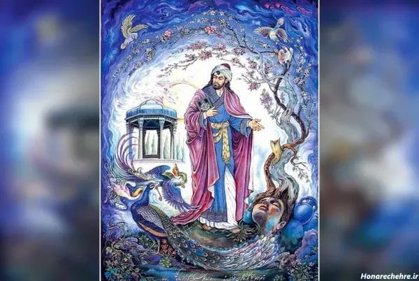 عکس حافظ و سعدی