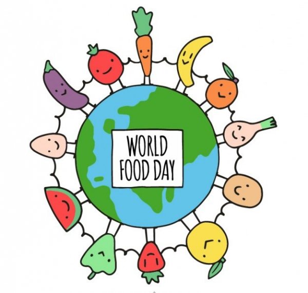  عکس نوشته روز غذا با کیفیت بالا