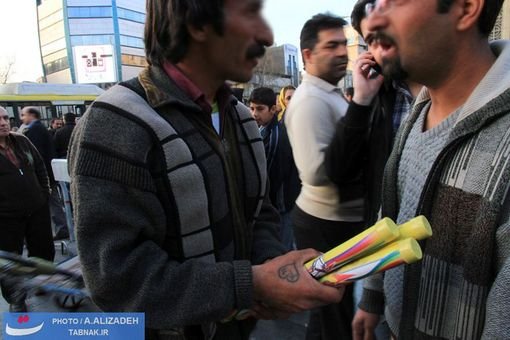  عکس چهارشنبه سوری ترقه