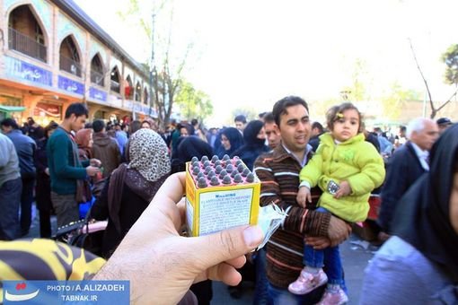  عکس چهارشنبه سوری ترقه