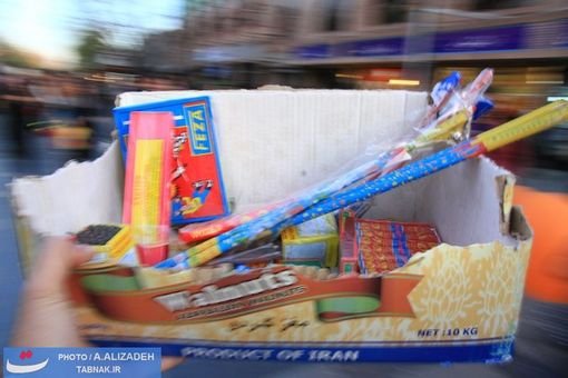  عکس چهارشنبه سوری ترقه