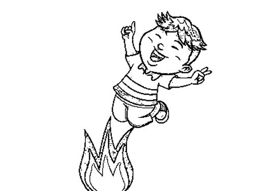 نقاشی چهارشنبه سوری آسان