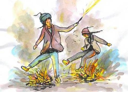  نقاشی چهارشنبه سوری آسان