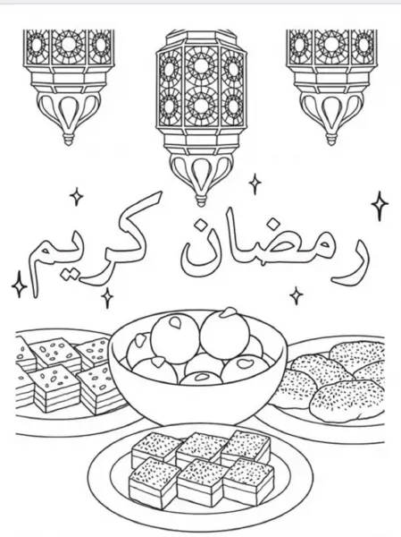  عکس سفره هفت سین کودکانه نقاشی