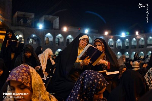  عکس مراسم شب قدر