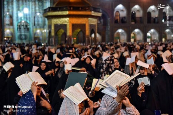  عکس مراسم شب قدر