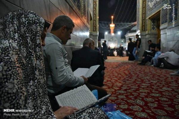  عکس مراسم شب قدر