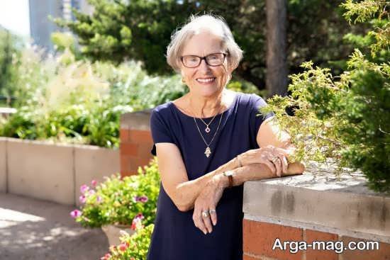  عکس سالمند زن