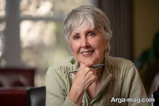  عکس سالمند زن