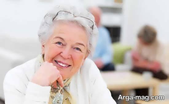  عکس سالمند زن
