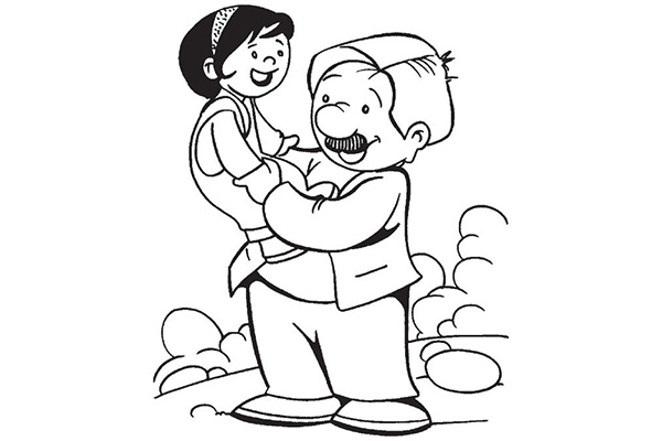  عکس سالمندان نقاشی