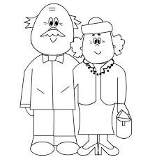  نقاشی پدربزرگ آسان