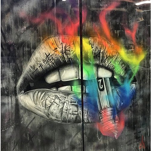  نقاشی در مورد سیگار کشیدن