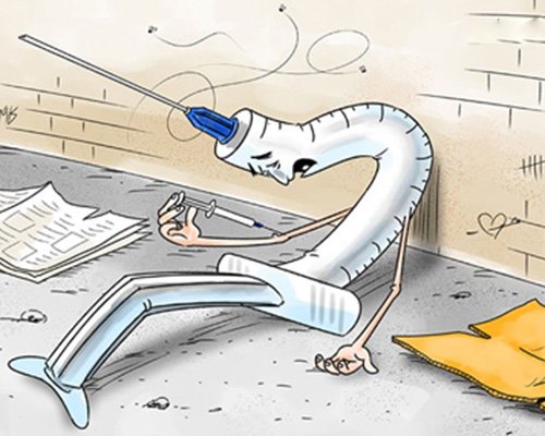  نقاشی در مورد سیگار کشیدن