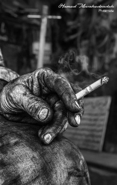 نقاشی سیگار ساده