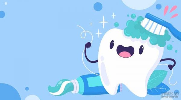  نقاشی صرفه جویی اب در مسواک زدن