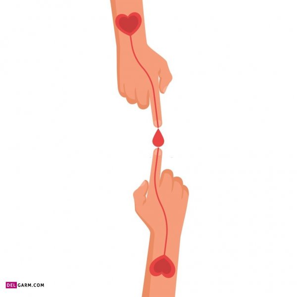 پوستر اهدای خون لایه باز