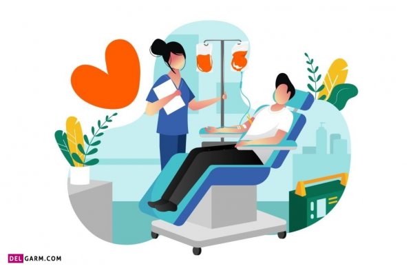 پوستر اهدای خون لایه باز