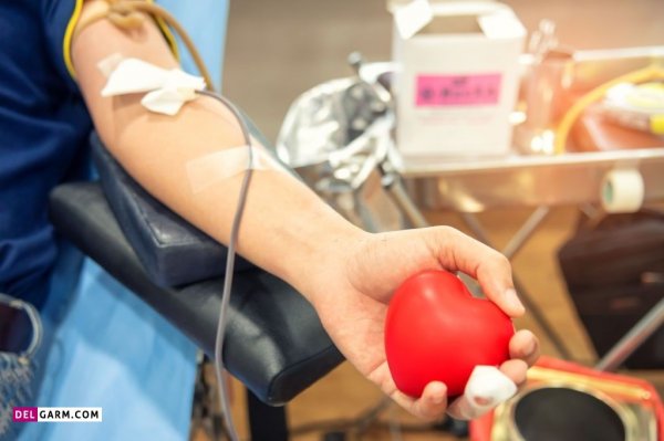 عکس از اهدا کردن خون