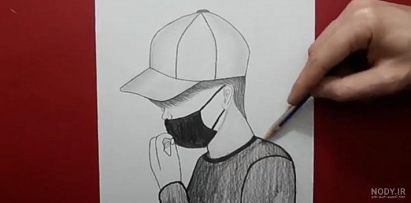 نقاشی پسرانه آسان