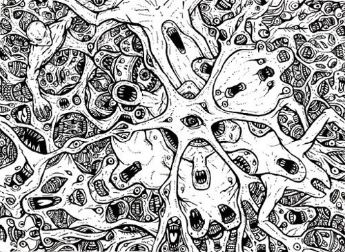  نقاشی خفن ترسناک