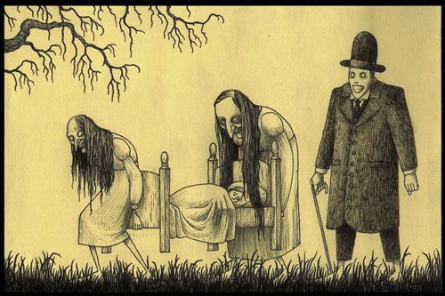  نقاشی خفن ترسناک