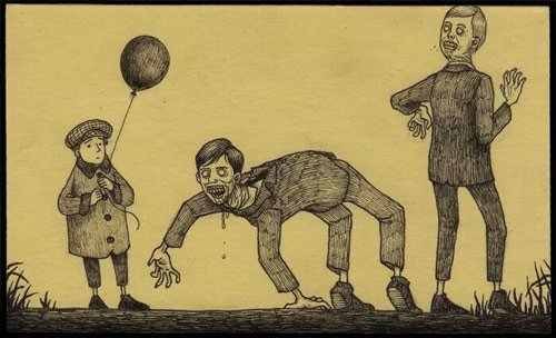  نقاشی خفن ترسناک