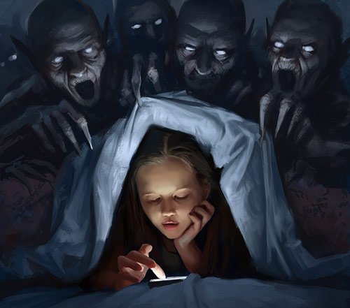  نقاشی خفن ترسناک