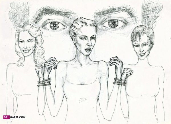  نقاشی دارک پینترست عاشقانه