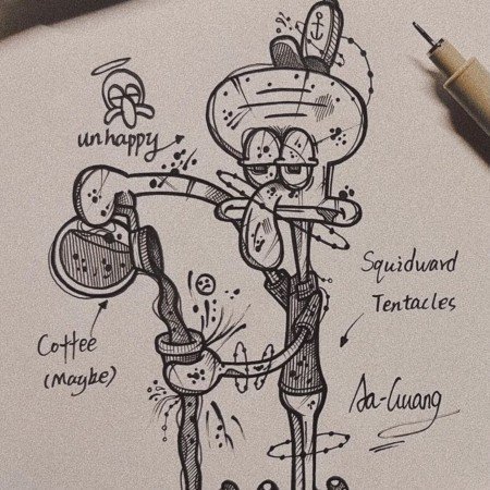  نقاشی دارک پینترست اسان