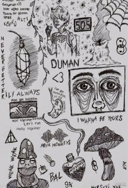  نقاشی دارک پینترست چشم