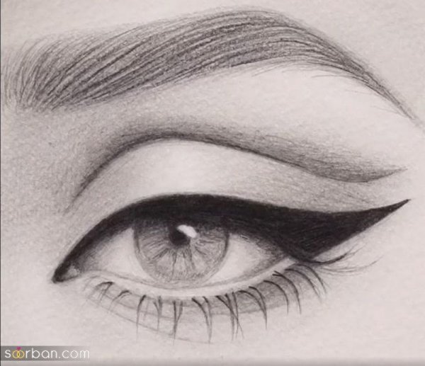  نقاشی چشم خفن