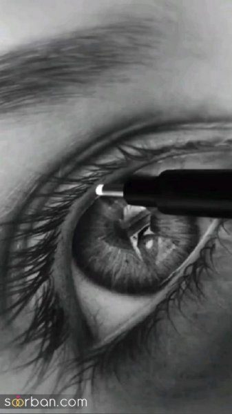  نقاشی چشم خفن